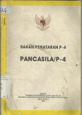 Bahan Penataran P-4 Pancasila/P-4