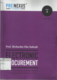 Electronic Procurement : Modul Pembelajaran Berbasis Standar Kompetensi dan Kualifikasi Kerja