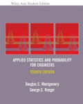 Applied Statistics And Probability For Engineers