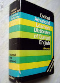 Oxford advanced learner's dictionary of current English