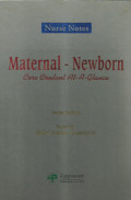 Nurse Notes Maternal - Newborn Care Content At A Glance