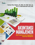 Akuntansi Manajemen : Alat Pengukuran dan Pengambilan Keputusan Manajerial