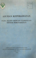Asuhan keperawatan  pada klien dengan gangguan sistem persyarafan