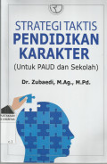 Strategi Taktis Pendidikan Karakter (untuk PAUD dan Sekolah)