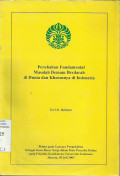 Perubahan Fundametal Masalah Demam Berdarah di Dunia dan Khususnya di Indonesia