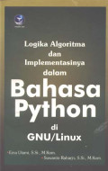 Logika algoritma dan implementasinya dalam bahasa phyton di GNU/Linux