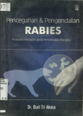 Pencegahan & Pengendalian Rabies Penyakit Menular Pada Hewan Dan Manusia