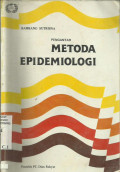 Pengantar Metoda Epidemiologi