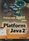 Pemrograman Applet Pada Platform Java 2 TM