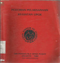 Pedoman Pelaksanaan Kegiatan UPGK