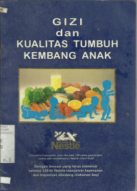 Gizi dan Kualitas Tumbuh Kembang Anak