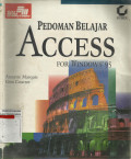 Pedoman belajar access for windows 95