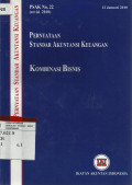 Pernyataan Standar Akuntansi Keuangan: Kombinasi Bisnis