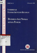 Interpretasi Standar Akuntansi Keuangan: Distribusi Aset Nonkas Kepada Pemilik