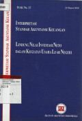 Interpretasi Standar Akuntansi Keuangan: Lindung Nilai Investasi Neto Dalam Kegiatan Usaha Luar Negeri