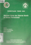 Perinatologi Tahun 2000 Masalah ginjal dan saluran kemih di bidang perinatologi