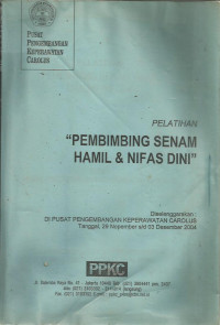 Pelatihan Pembimbing Senam Hamil Dan Nifas Dini
