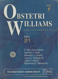 Obstetri Williams  (Williams Obstetrics) Volume 1
