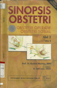 Sinopsis Obstetri Obstetri Operatif Obstetri Sosial Jild 2