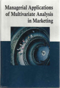 Managerial applications of multivariate analysis in marketing