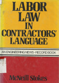 Labor Law In Constractors Language
