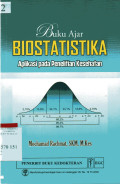 Buku Ajar Biostatistika Aplikasi pada penelitian kesehatan
