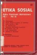 Etika Sosial Buku Panduan Mahasiswa PBI - PB VI