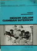 Teknik Menggambar Dekor Dalam Gambar Interior