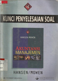 Kunci Penyelesaian Soal Akuntansi Manajemen