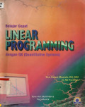 Belajaar Cepat Linear Programming dengan QS (Quantitative Systems)