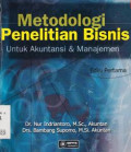 Metodologi penelitian bisnis : untuk akuntansi dan manajemen