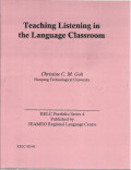 Teaching listening in the language classroom