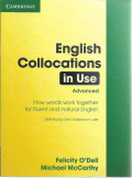 English Collocations in Use (Advanced) : How Words Work Together for Fluent and Natural English