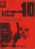 Language files : material for an introduction to language and linguistics