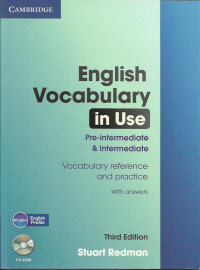 English vocabulary in use pre-intermediate & intermediate
