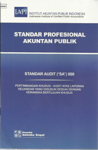 Standar Profesional Akuntan Publik : standar audit (