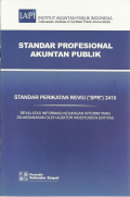 Standar Profesional Akuntan Publik : Standar Perikatan Riview (
