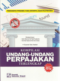 Kompilasi undang-undang perpajakan terlengkap