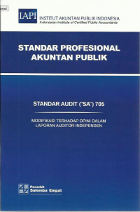 Standar Profesional Akuntan Publik : standar audit (