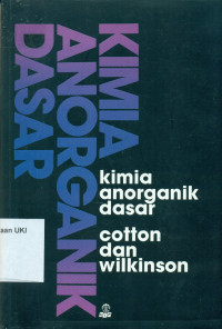 Kimia Anorganik Dasar (Basic Inorganic Chemistry)