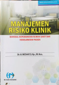 Manajemen Risiko Klinik Bangsal Keperawatan Rumah Sakit Dan Keselamatan Pasien