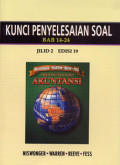Prinsip-prinsip akuntansi 2 : kunci penyelesaian soal bab 14-24