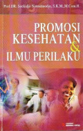 Promosi Kesehatan & Ilmu Perilaku