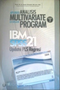 Aplikasi Analisis Multivariate dengan Program IBM SPSS21 Update PLS Regresi