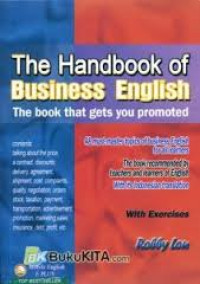 The Handbook Of Business English The book that gets you promoted