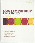 Contemporary linguistics an introduction