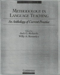 Metodology in language teaching : An Anthology of Current Practice