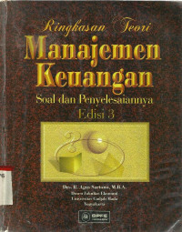 Ringkasan Teori Manajemen Keuangan :Soal dan Penyelesaian