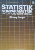 Statistik Nonparametrik : Untuk Ilmu-Ilmu Sosial