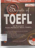 The Secrets of Toefl 52 Rahasia Para Pembuat Soal Toefl